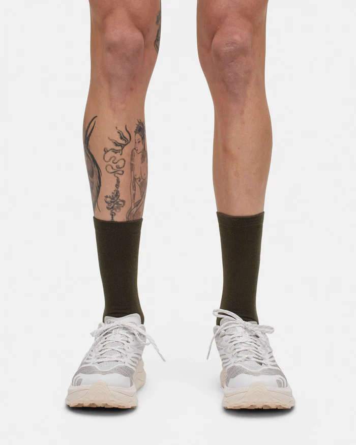 Portal｜PATTERN ACTIVE SOCK "Dusky Green"