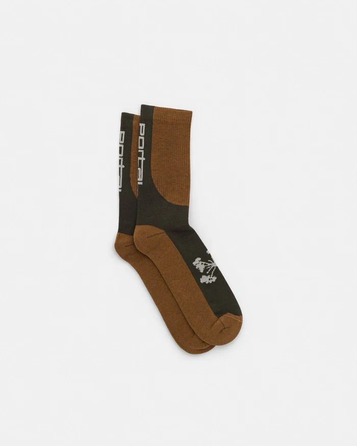 Portal｜LINEAGE ALL PURPOSE SOCK "Dark Olive"