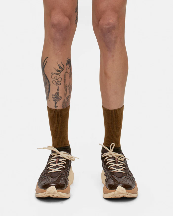 Portal｜LINEAGE ALL PURPOSE SOCK "Dark Olive"