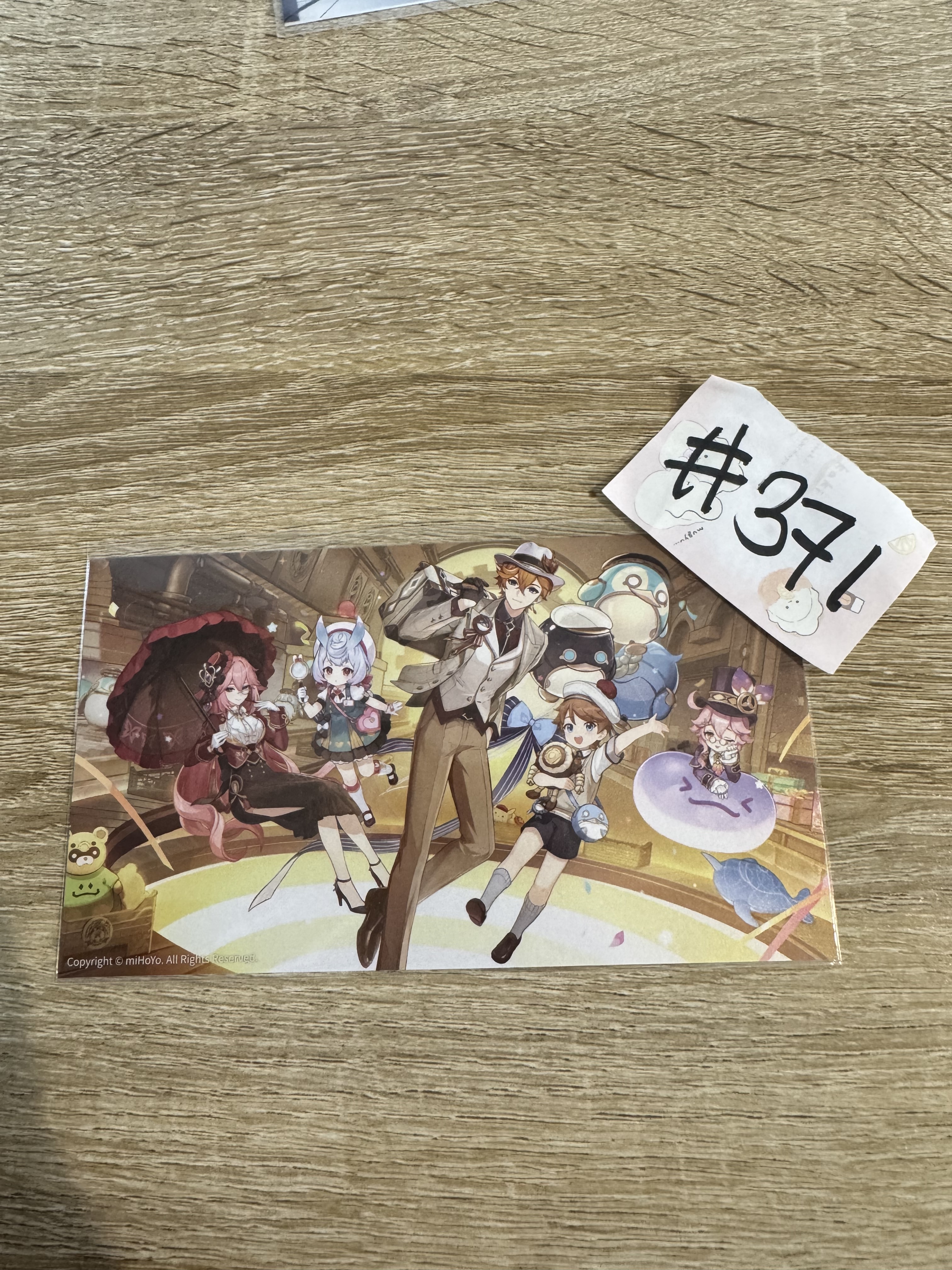 原神  多人 明信片#371