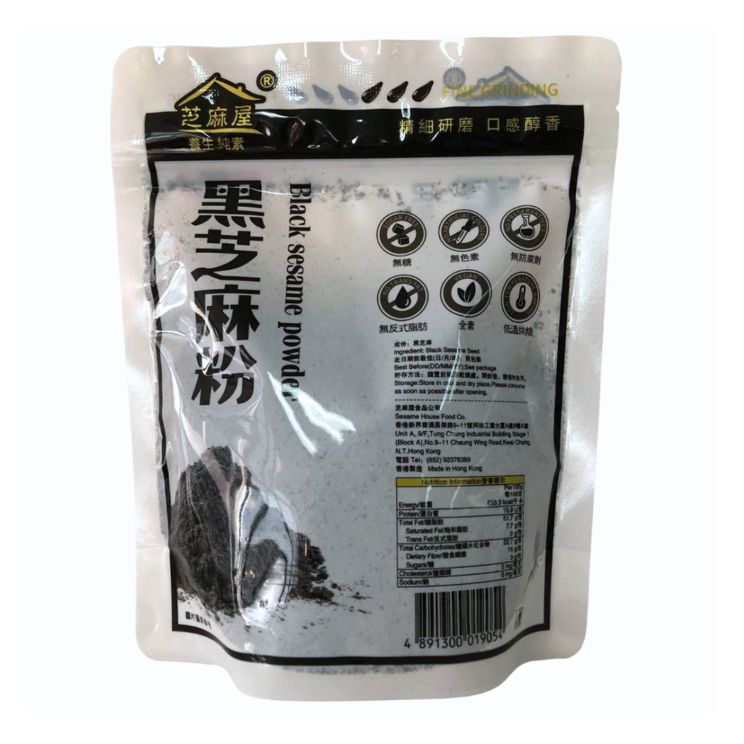 芝麻屋 黑芝麻粉(無添加糖) 300g 皇牌推介