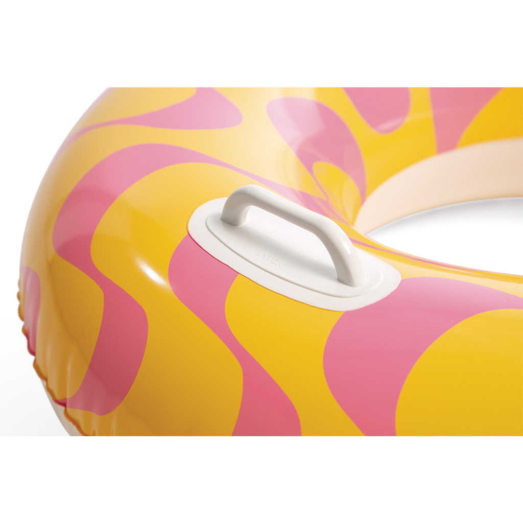 旋轉充氣泳圈水泡 - 橙