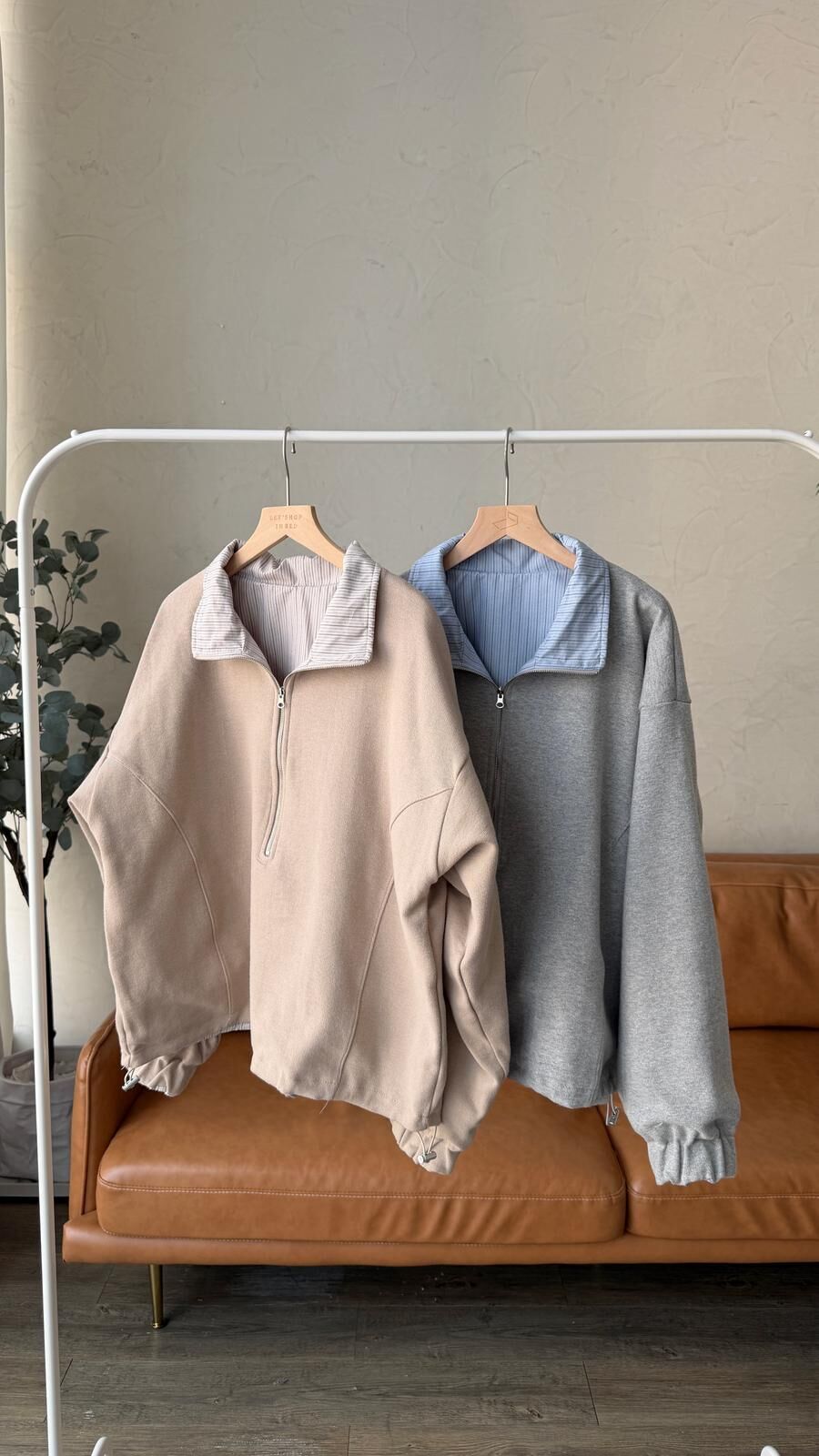 KR529 店主私心推！雙面穿衛衣TOP-2色