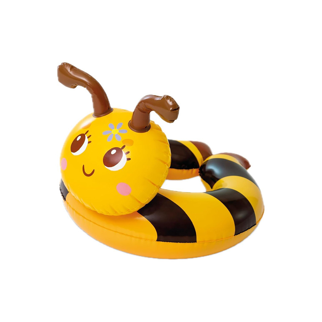 動物造型充氣分體泳圈水泡 - 黃