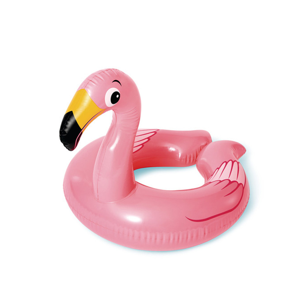 動物造型充氣分體泳圈水泡 - 紅