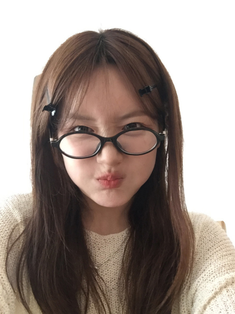 知性圓框造型眼鏡 [ 3色 ]