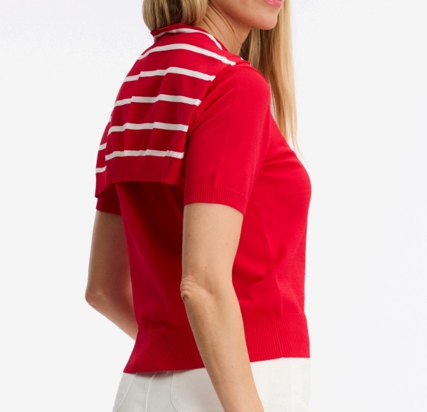 1LU0330-029 [LEO & UGO] Top Red/White #KE062-REDWH (EU)