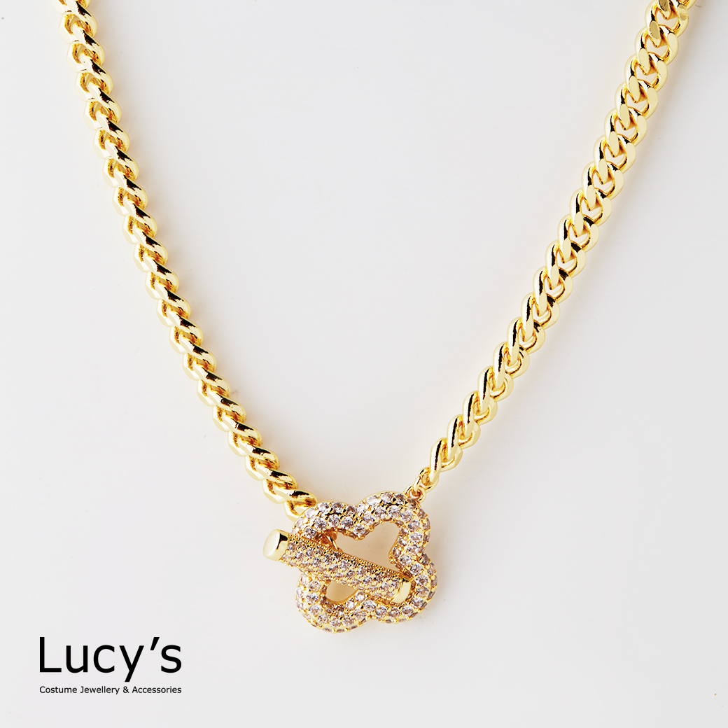 閃耀幸運 T扣項鍊 (二色) (125353/125354)