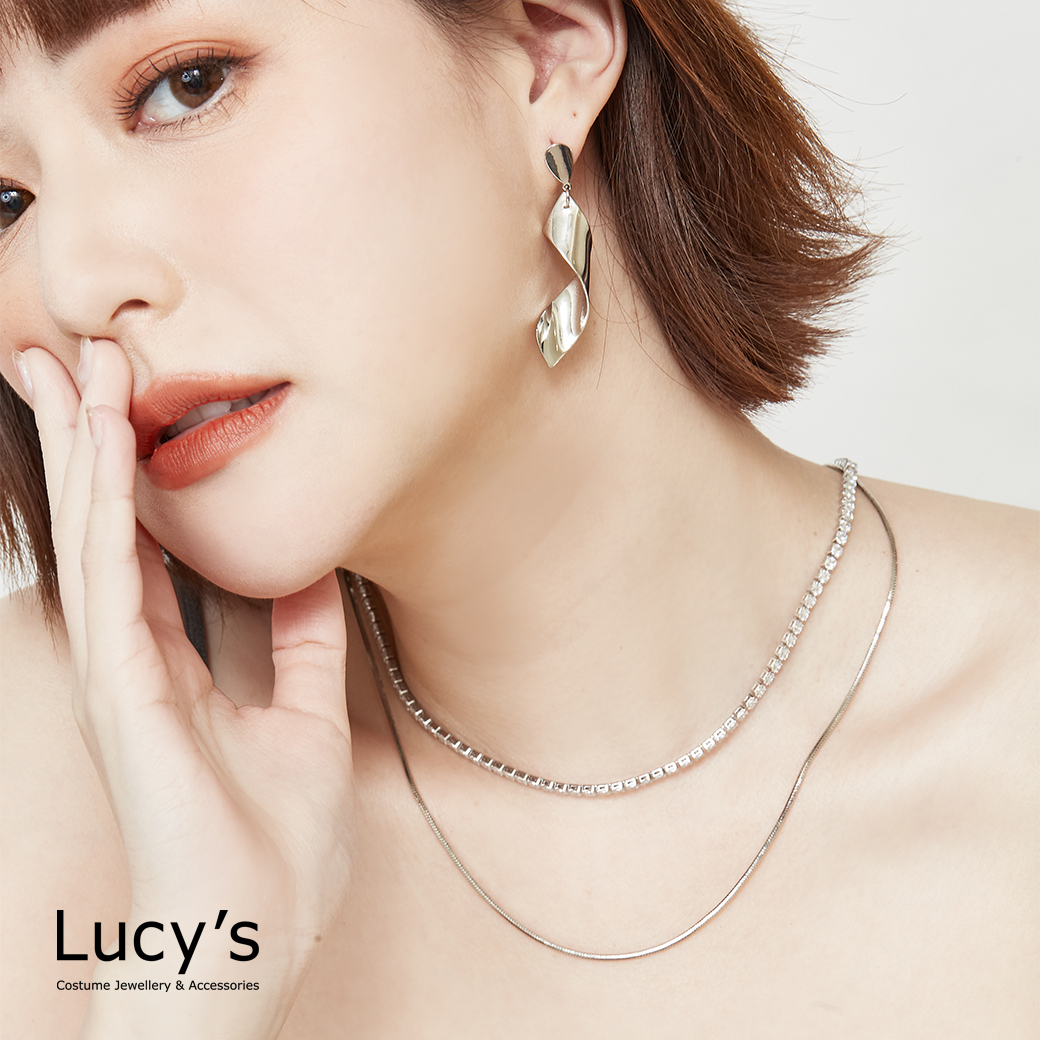 輕奢排鑽 雙層項鍊 (二色) (126029/126030)