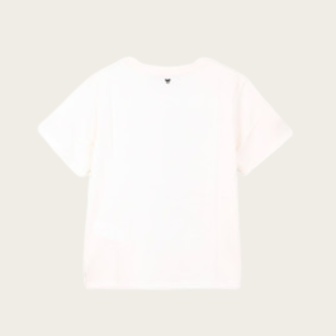 1FF0101-511 [MAX MARA WEEKEND] T-Shirt Bianco Ricamo Weekend White (SS26) #WKDSABATOCO-006 (C-EU-E)
