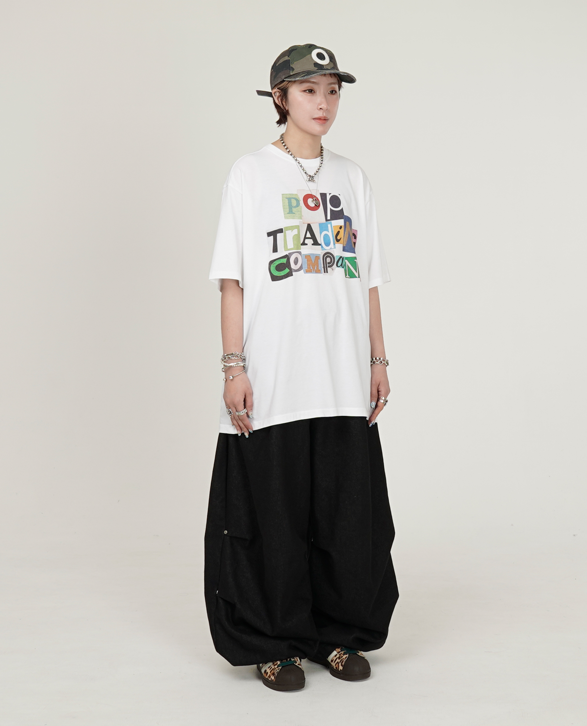 POP TRADING COMPANY Pop Ransom T-Shirt White - 26SS