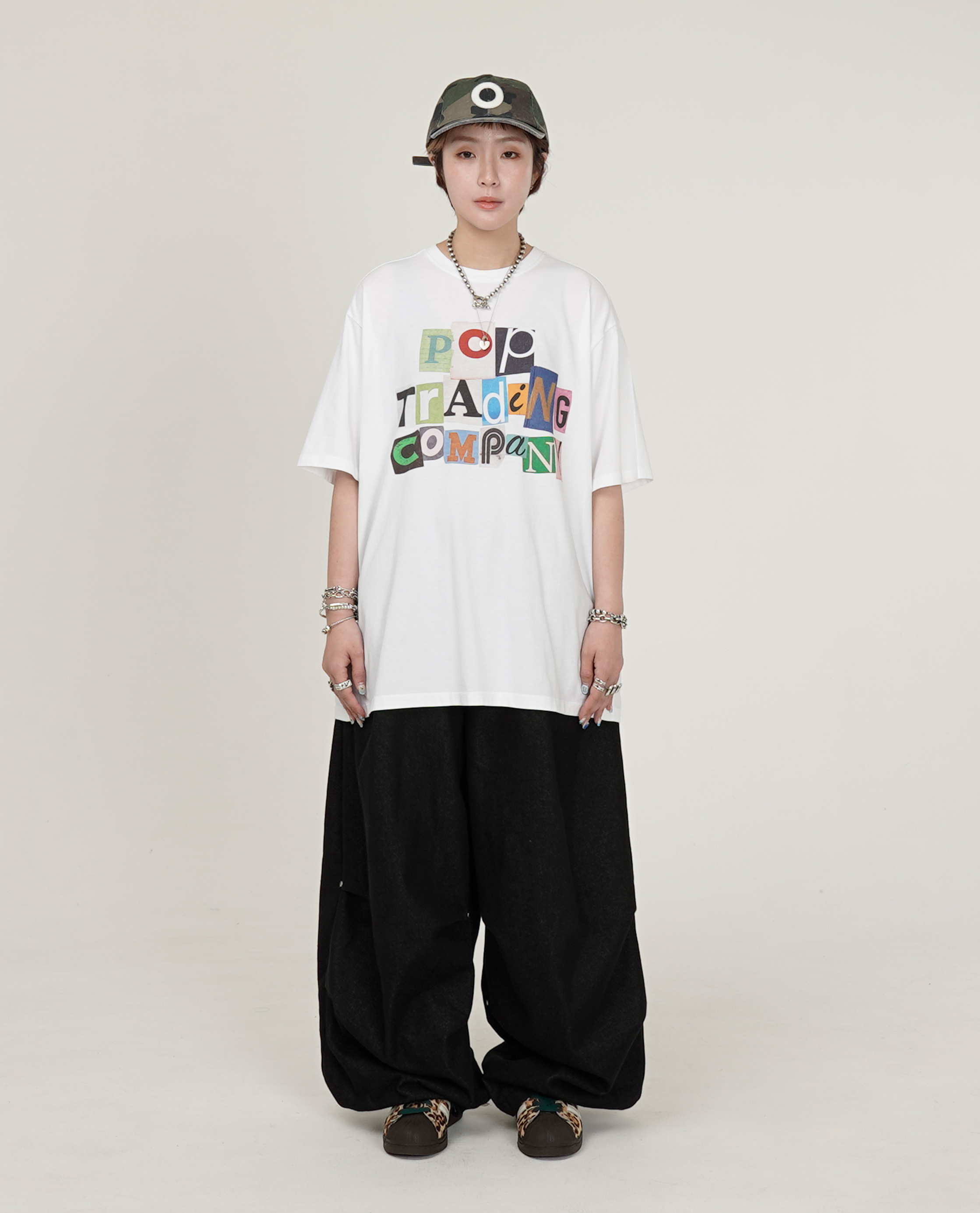 POP TRADING COMPANY Pop Ransom T-Shirt White - 26SS