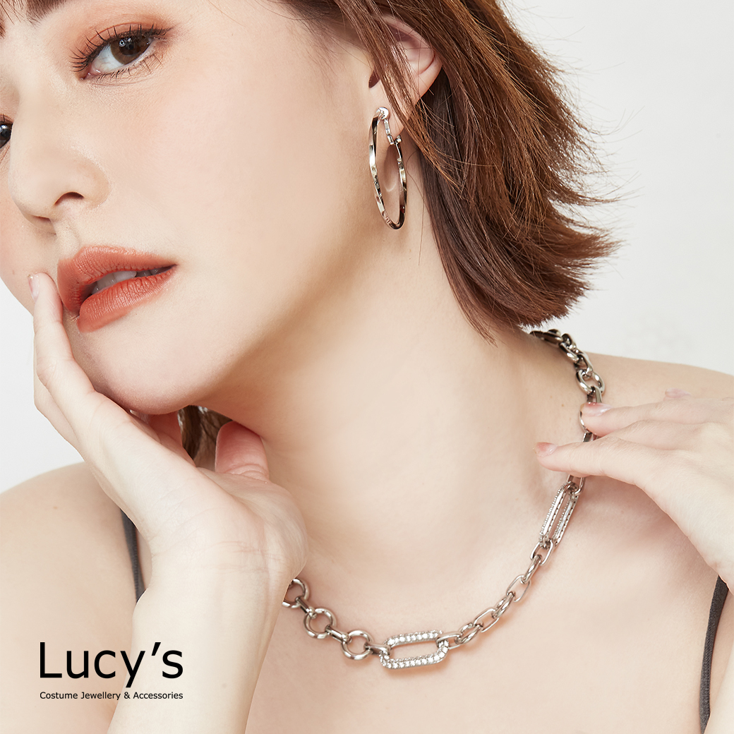 幾何光環 項鍊 (二色) (125479/125480)