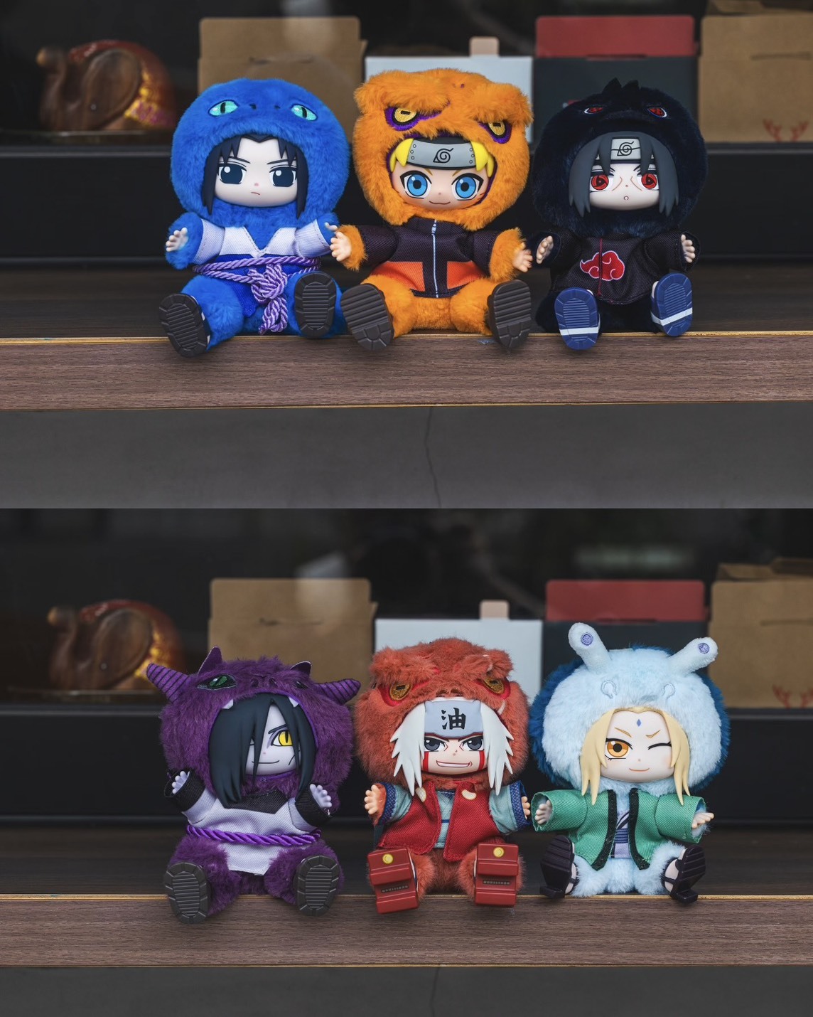 <火影粉必入>TOPTOY 火影忍者 2.0 坐坐系列 搪膠 毛絨 掛飾 盲盒