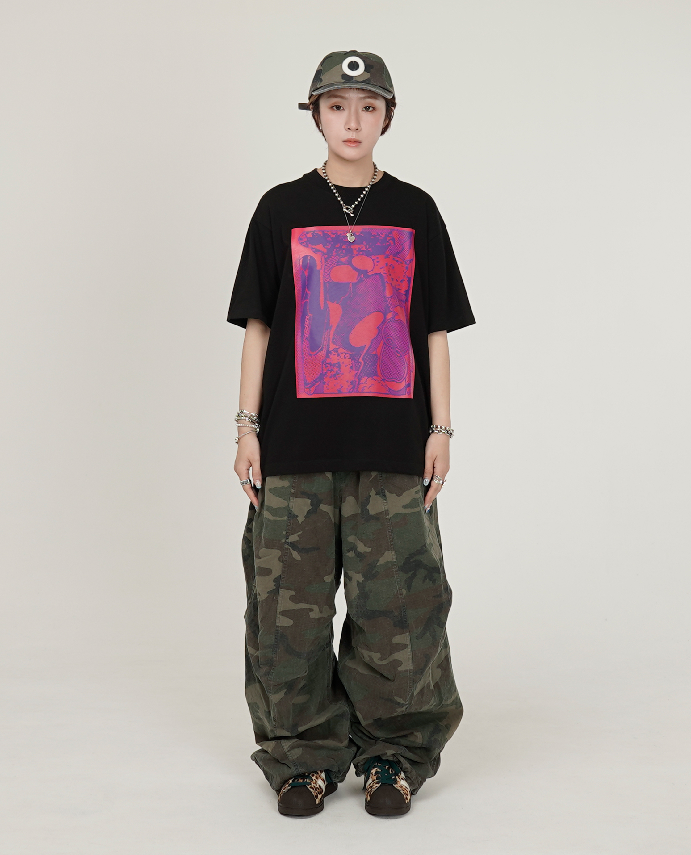 LOOSE JOINTS BROSHUDA - 'POP CHAT' S/S TEE - 26SS