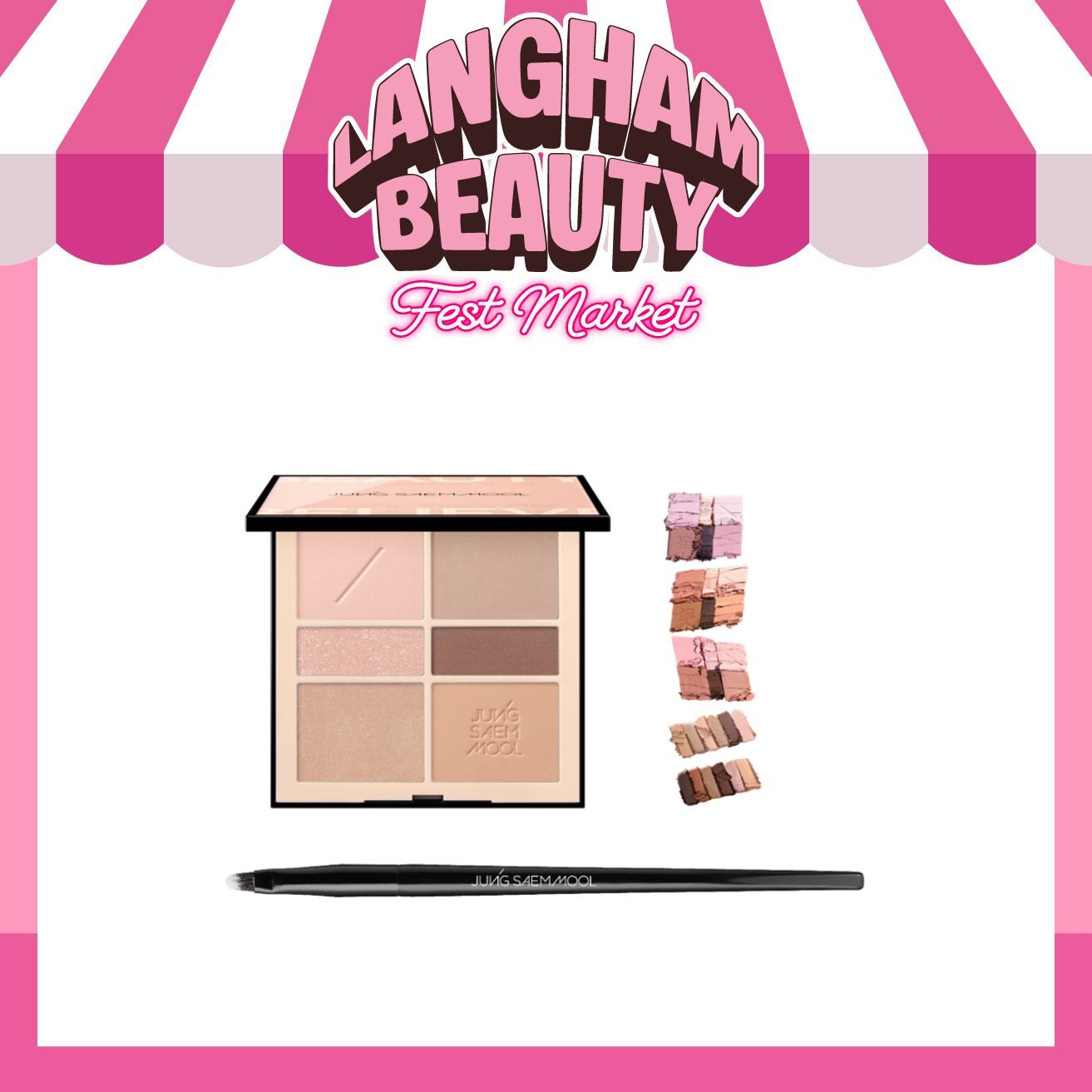 JUNG SAEM MOOL BEAUTY 六色魅影眼妝套裝