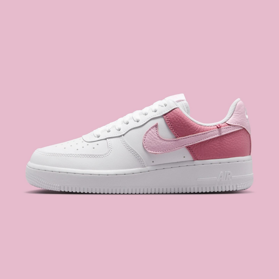 【預訂】 NIKE AIR FORCE 1 白深淺粉拼色-WOMEN
