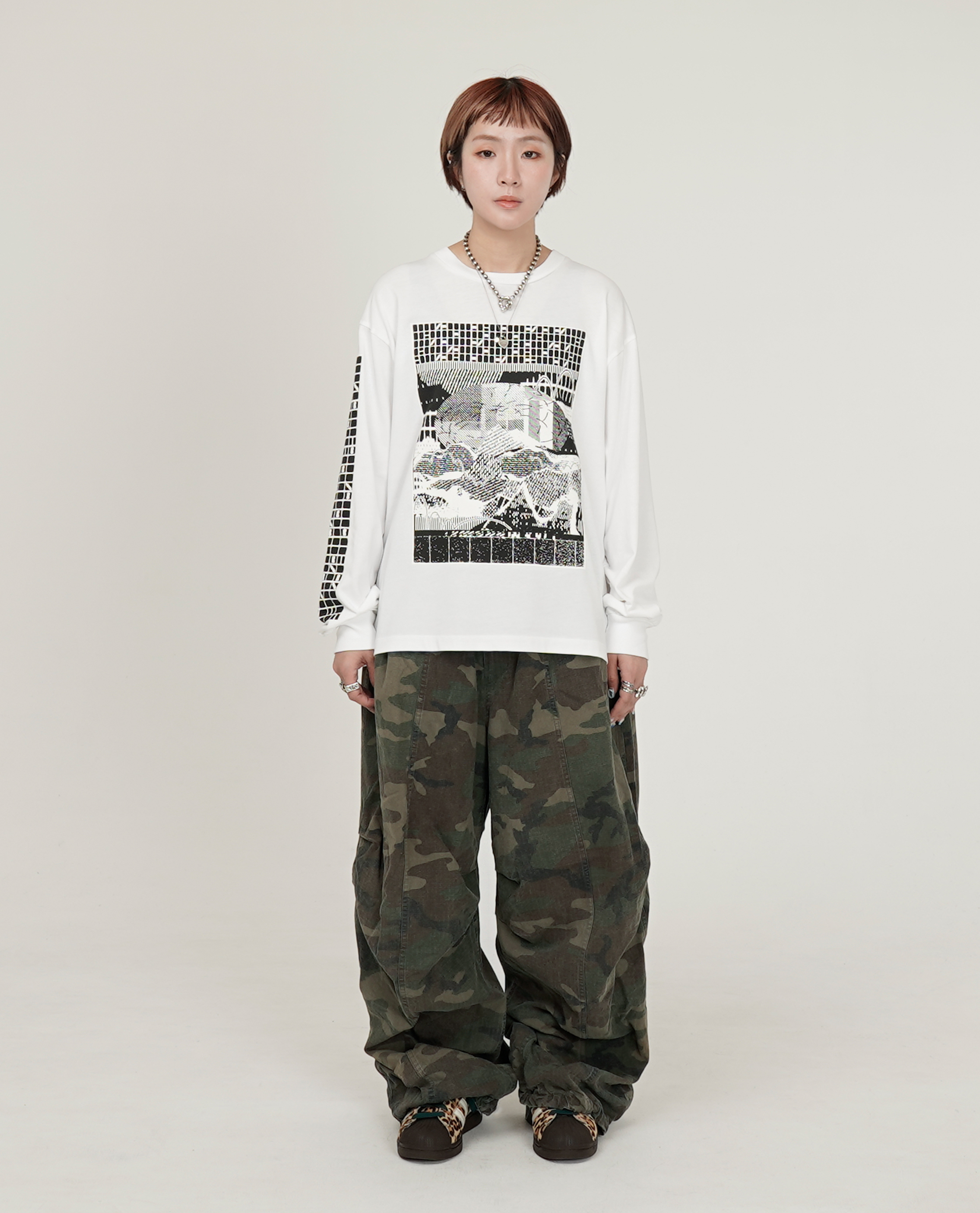 LOOSE JOINTS BROSHUDA - 'WELTWERDUNG' L/S TEE - 26SS