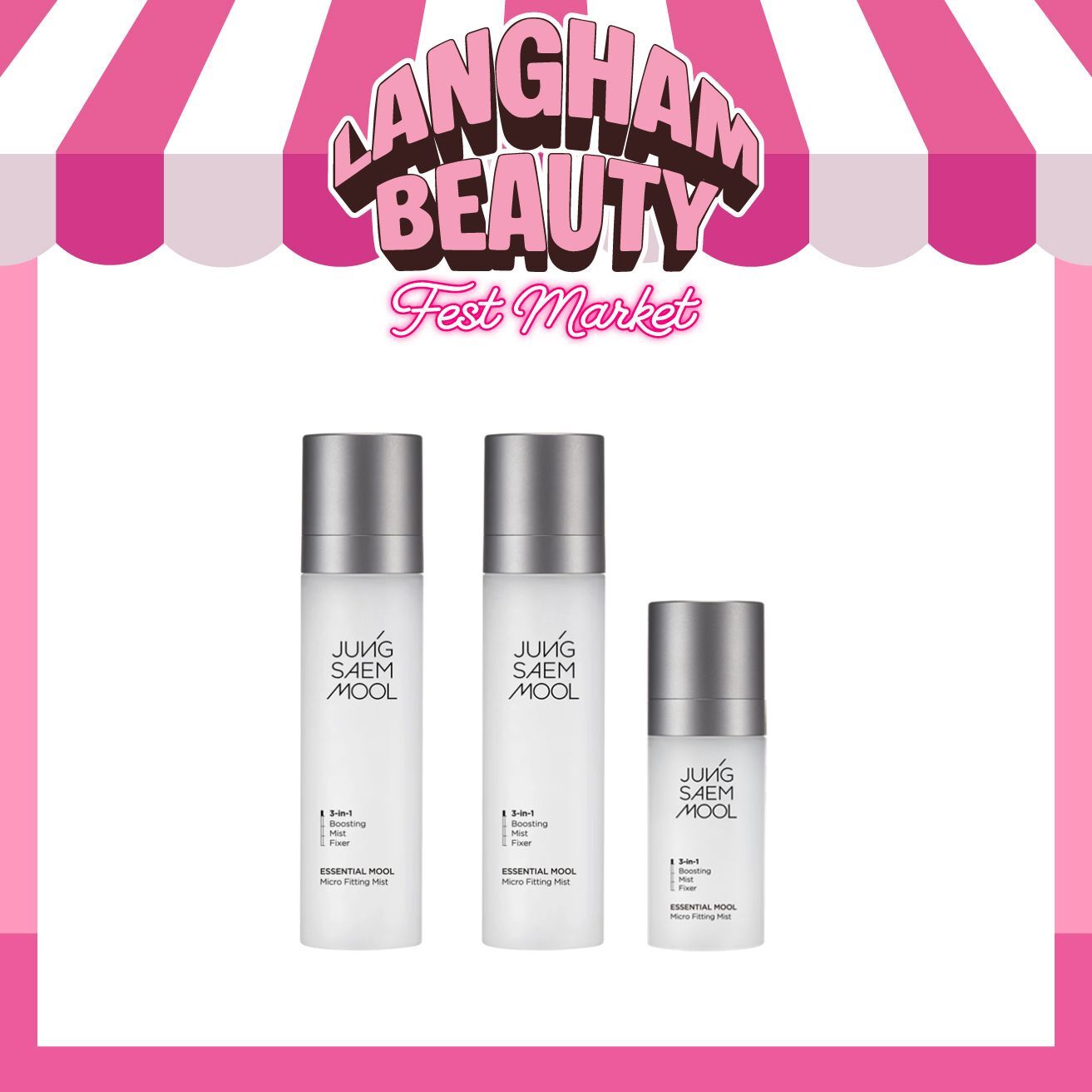 JUNG SAEM MOOL BEAUTY 微粒精華定妝噴霧套裝