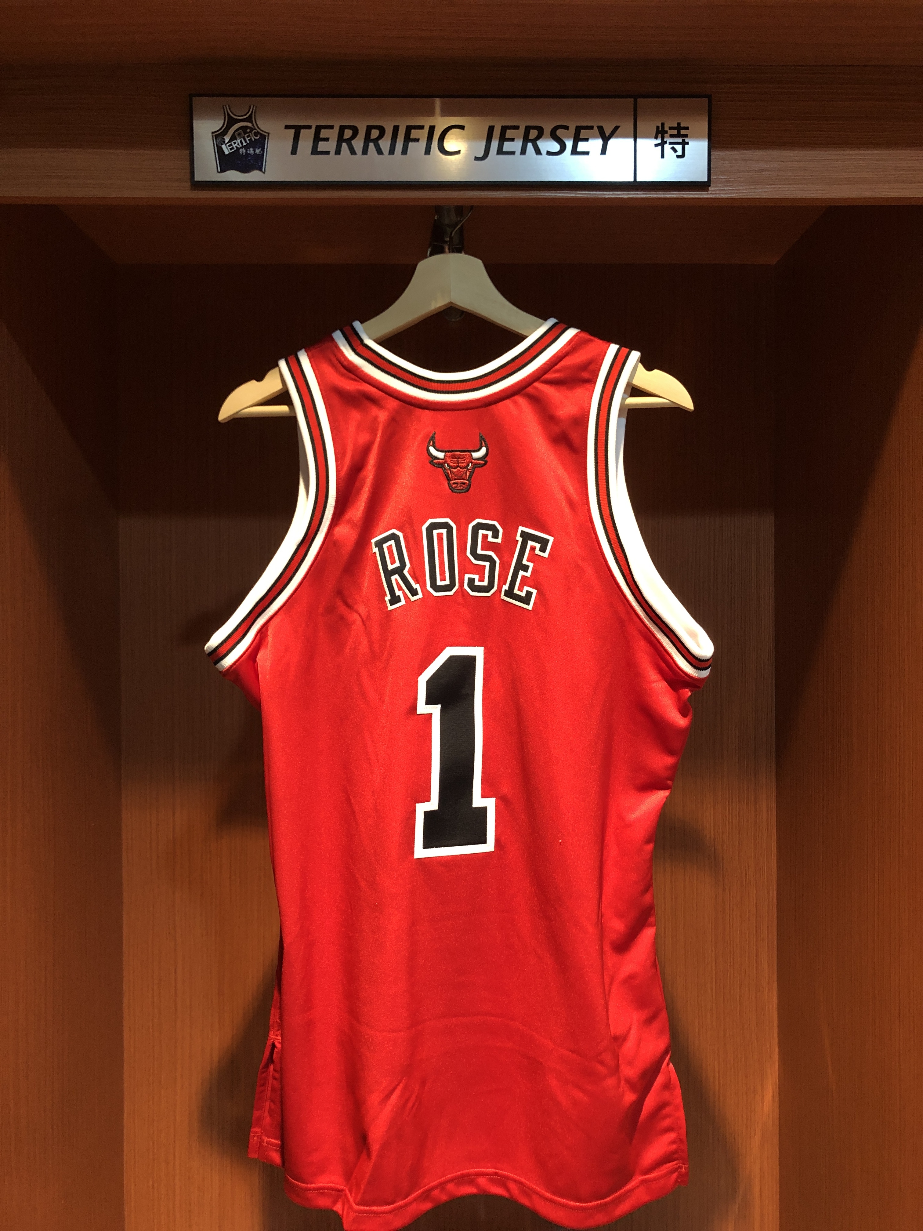 NBA球衣 Derrick Rose 芝加哥公牛紅 08-09 M&N Authentic 球員版 電繡 全新