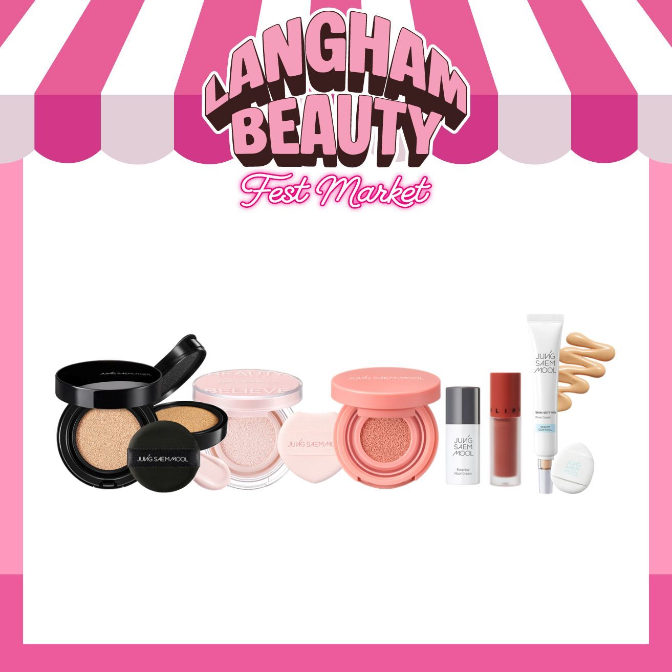 JUNG SAEM MOOL BEAUTY 持久輕透完美妝容套裝