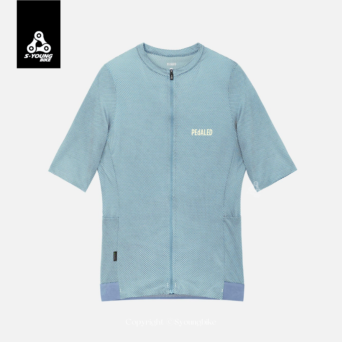 【PEdALED】W's ODYSSEY Delta Jersey 女短袖車衣 / Light Blue 淺藍