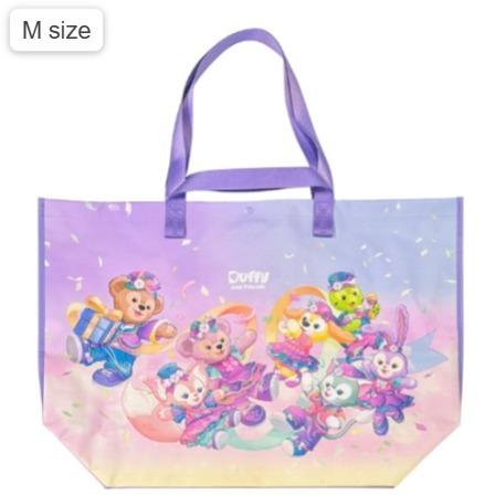 <港迪> 20周年奇妙派對 Duffy and Friends 購物袋 S/M Size