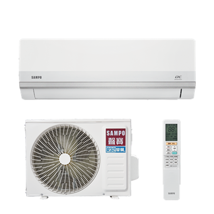 SAMPO 聲寶 4-6坪 星幸福NH系列 變頻(冷暖)一對一冷氣(AU-NH36DC+AM-NH36DC)