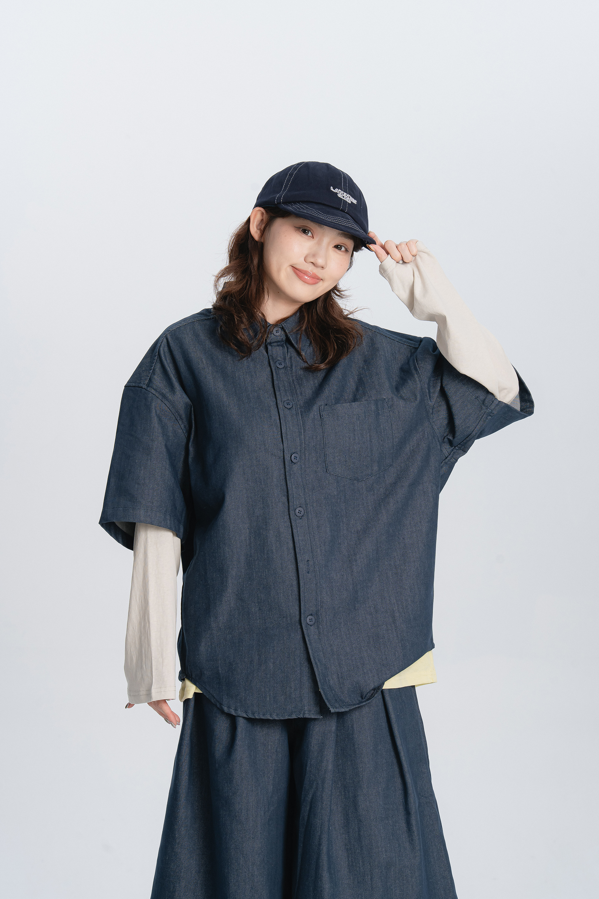 Fresh Start｜素面質感套裝短襯 3色