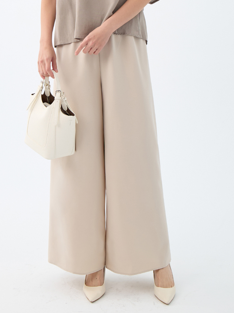 OH!HER 鬆緊垂墜大寬褲