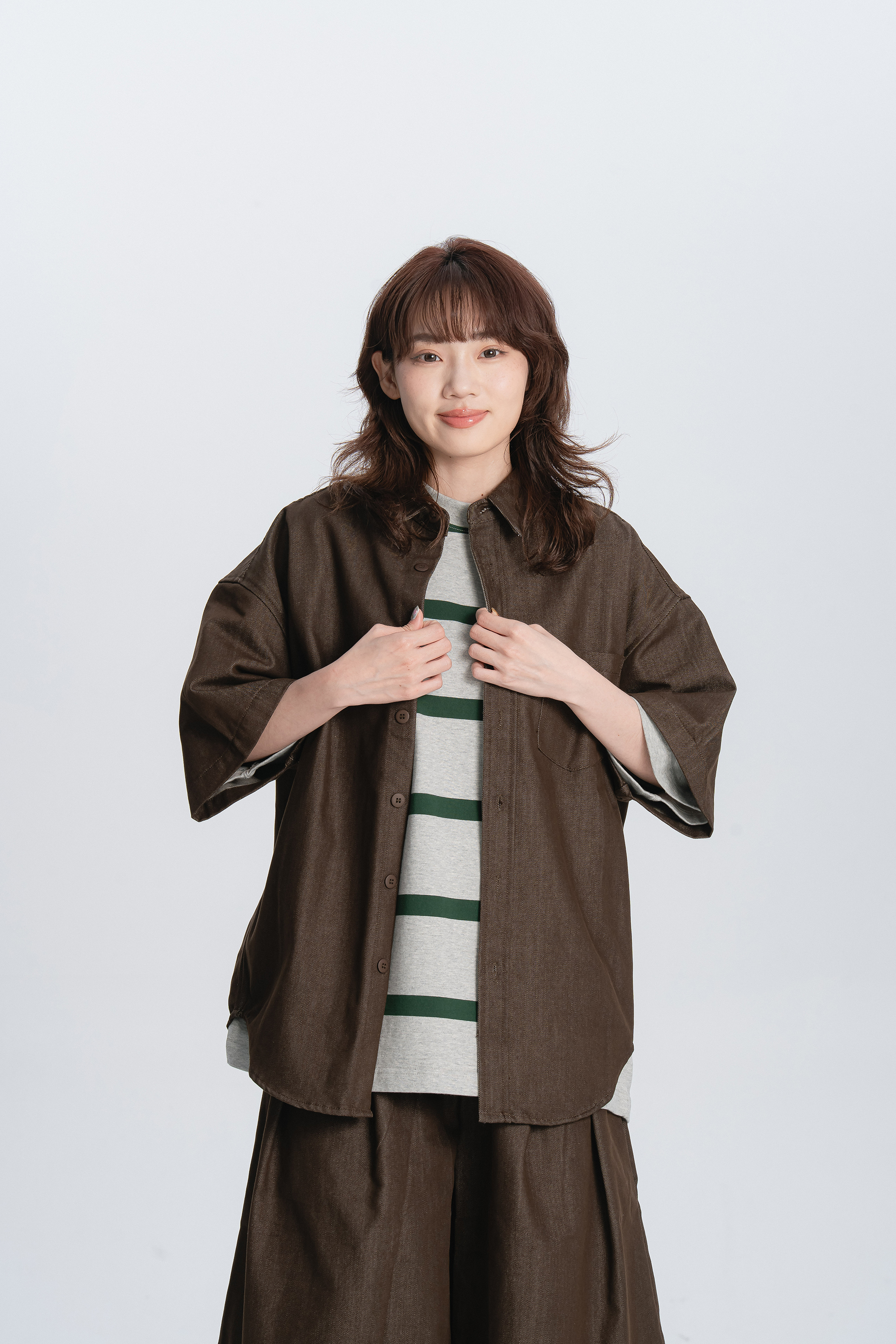 Fresh Start｜素面質感套裝短襯 3色