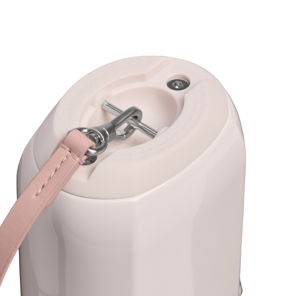 STANLEY ALL DAY 系列 自由掛扣隨行水壺 0.47L / 光澤山櫻粉+圈圈反光背帶