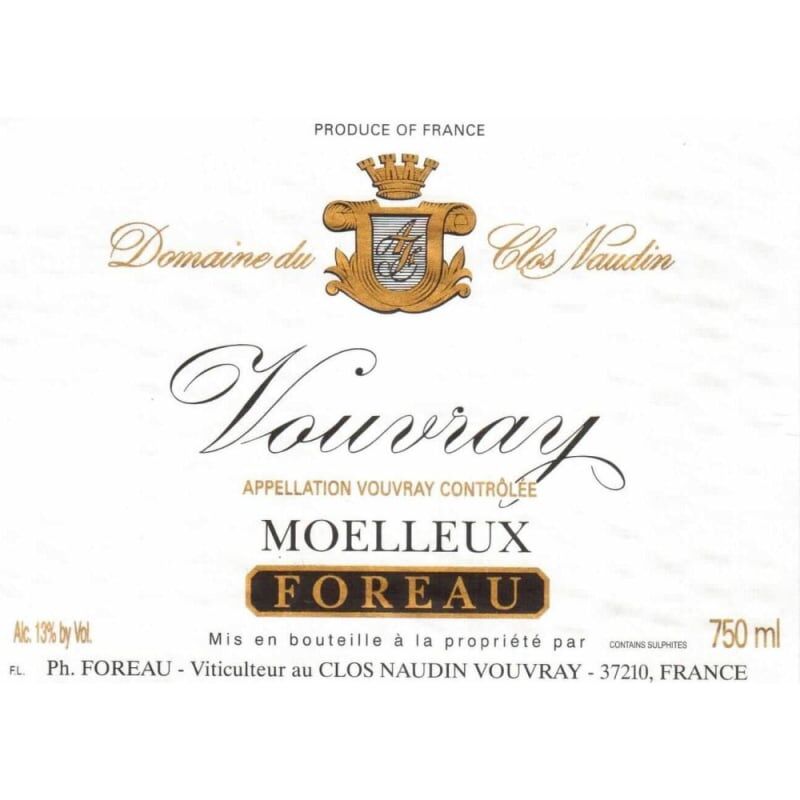 Clos Naudin Foreau Moelleux 2017 (RP95)