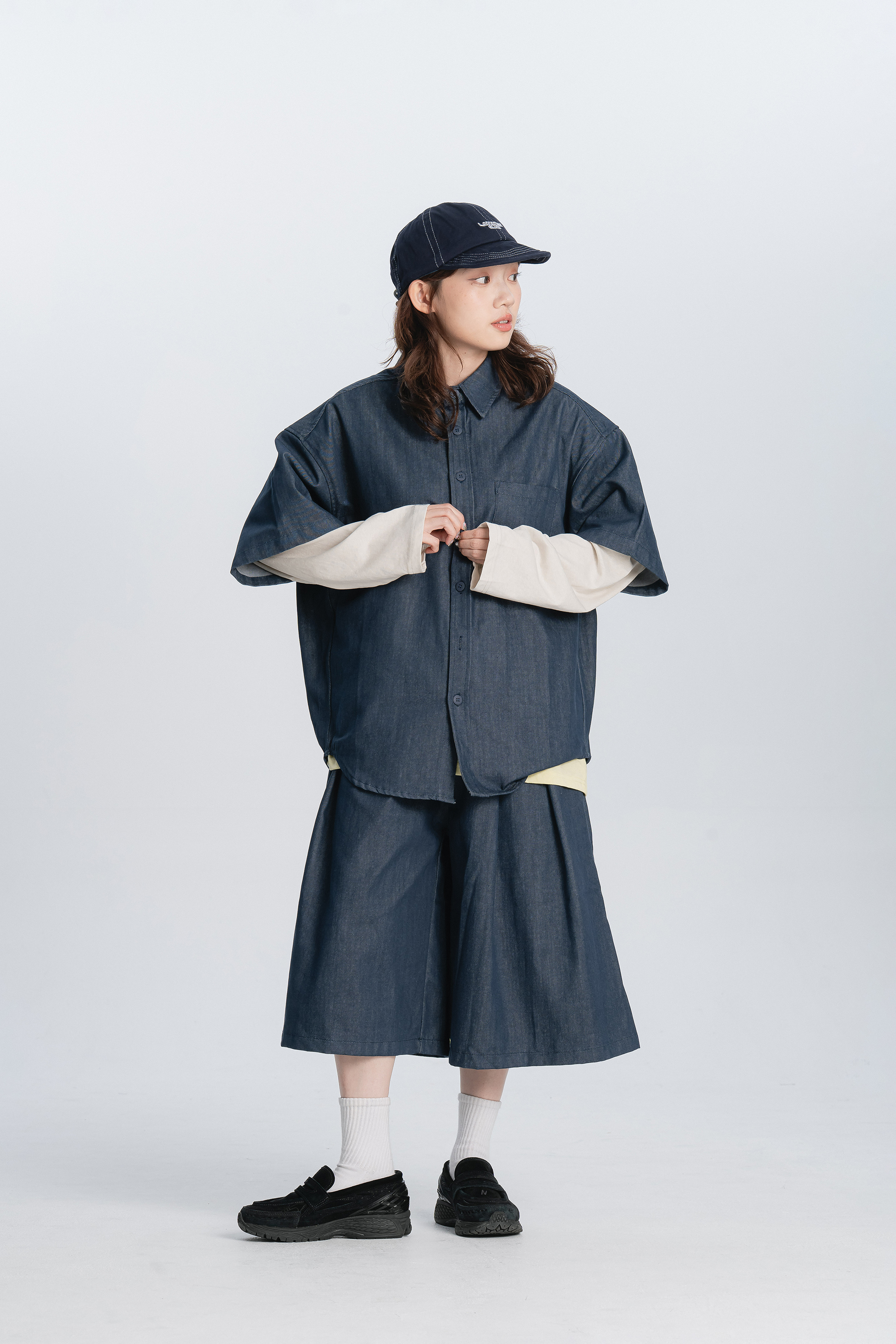 Fresh Start｜素面質感套裝七分褲 3色