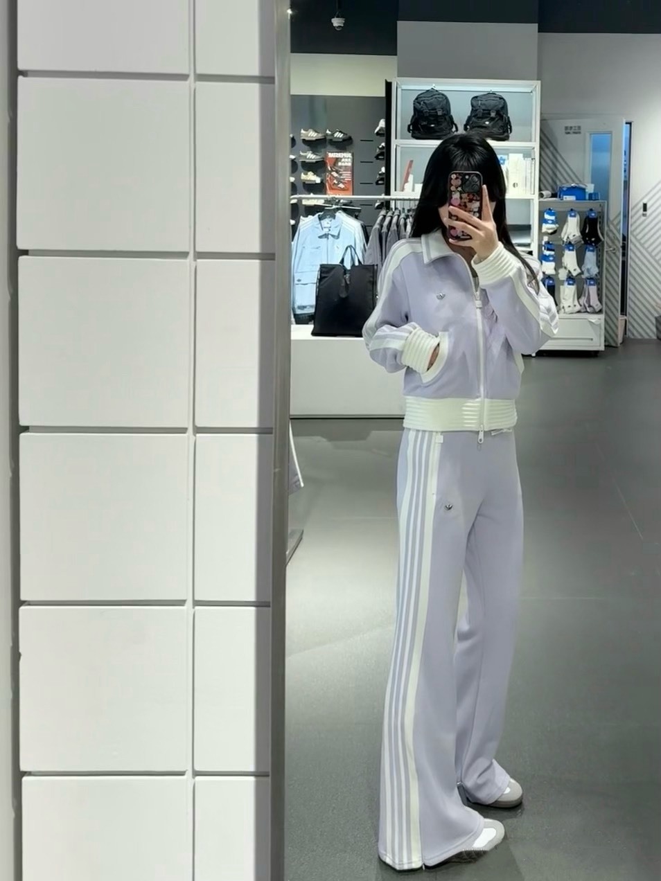 【預購】Adidas Originals Track Top W 短版運動外套 運動喇叭褲 柔霧紫 KY2151 Ky2198