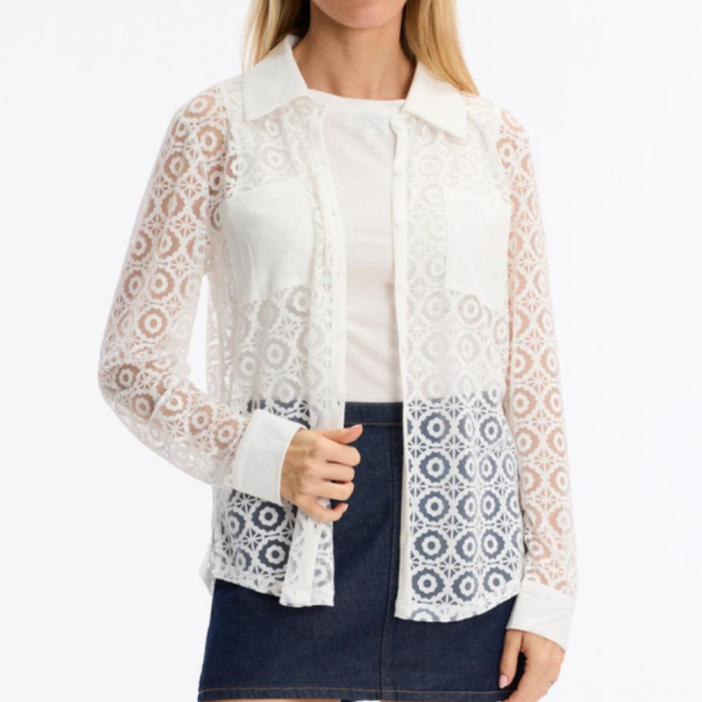 1LU0330-152 [LEO & UGO] Shirt White #TEW550-WHITE (EU)