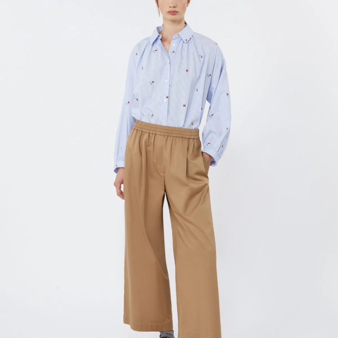 1FF0101-508 [MAX MARA WEEKEND] Shirt Riga Azzurra Blue (SS26) #WKDBUTTERFLYCO-002 (C-EU-E)