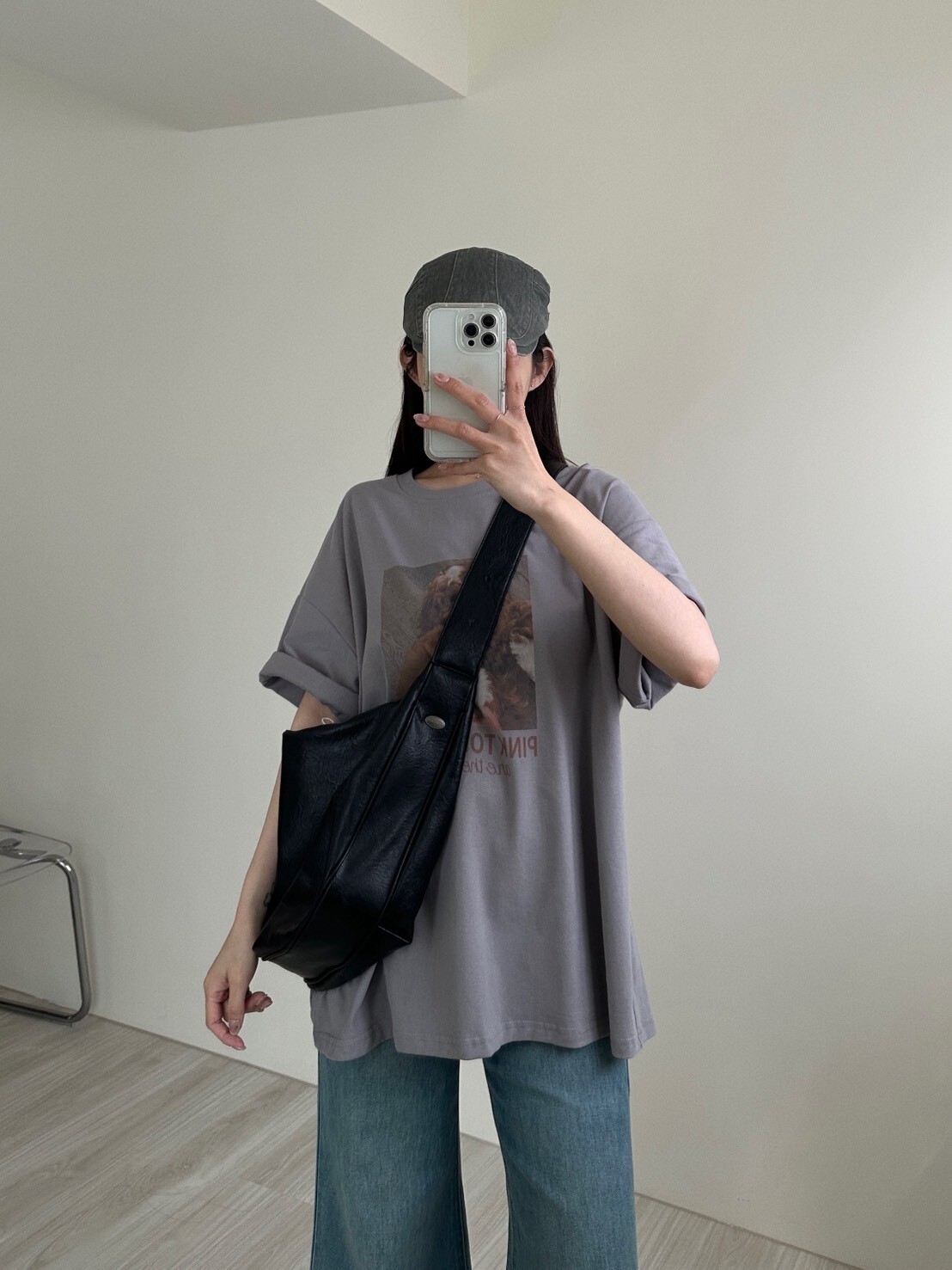 慵懶肩背/斜背兩用大包