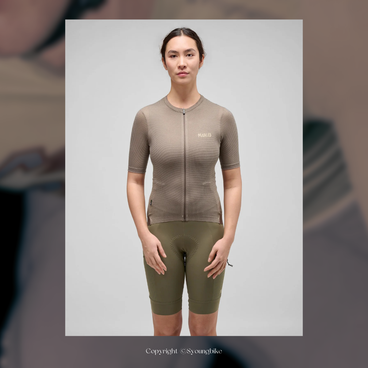 【PEdALED】W's ODYSSEY Delta Jersey 女短袖車衣 / Grey 礫石灰