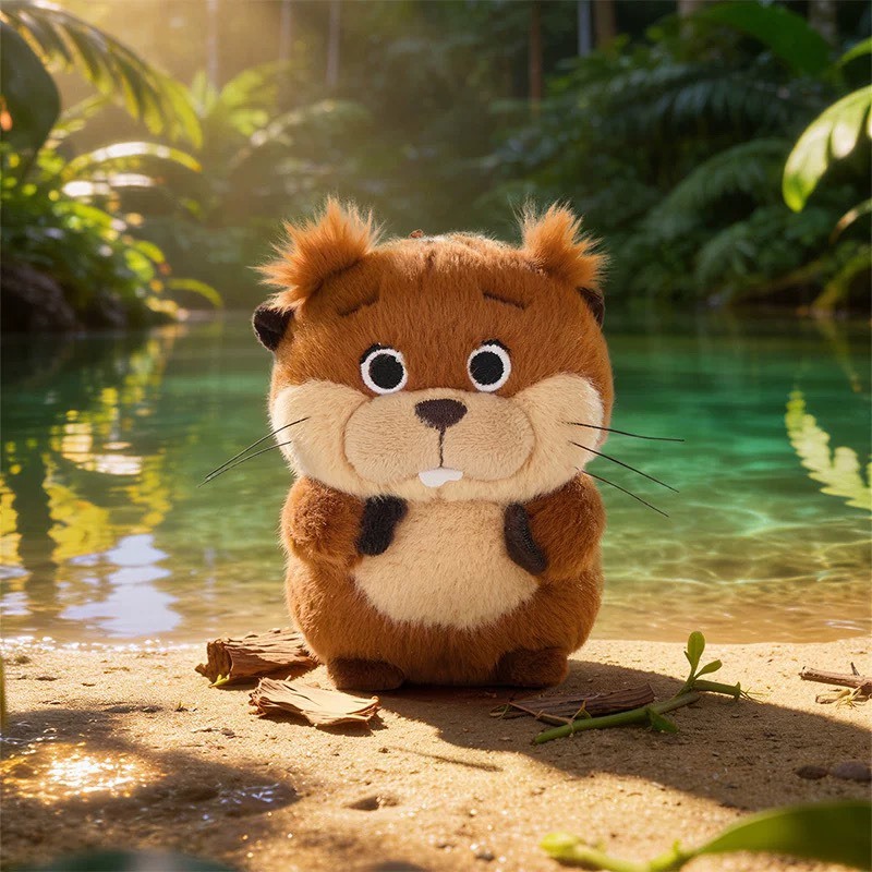 正版授權 HOPPERS 狸想世界 毛絨公仔娃娃 吊飾 鑰匙圈