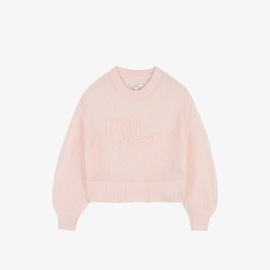 1FF0101-448 [CHLOE] Kids Top Pink (SS26) #C20839WO46J/C20839BWO46J (C-EU-E)