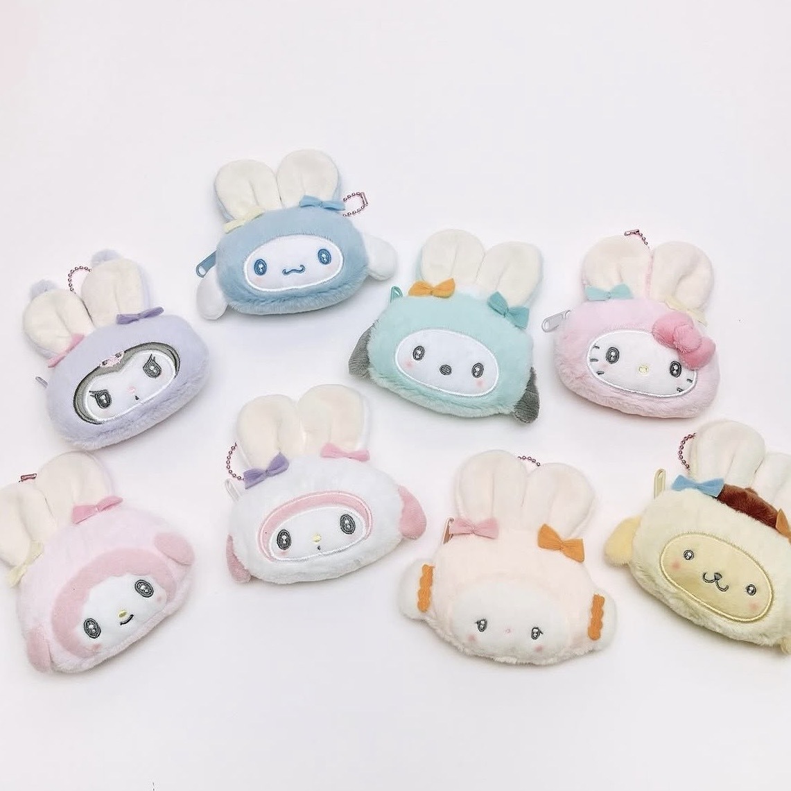 SANRIO 三麗鷗 春日 兔兔 大耳朵 大頭 吊飾 盲盒 單盒入 共8款