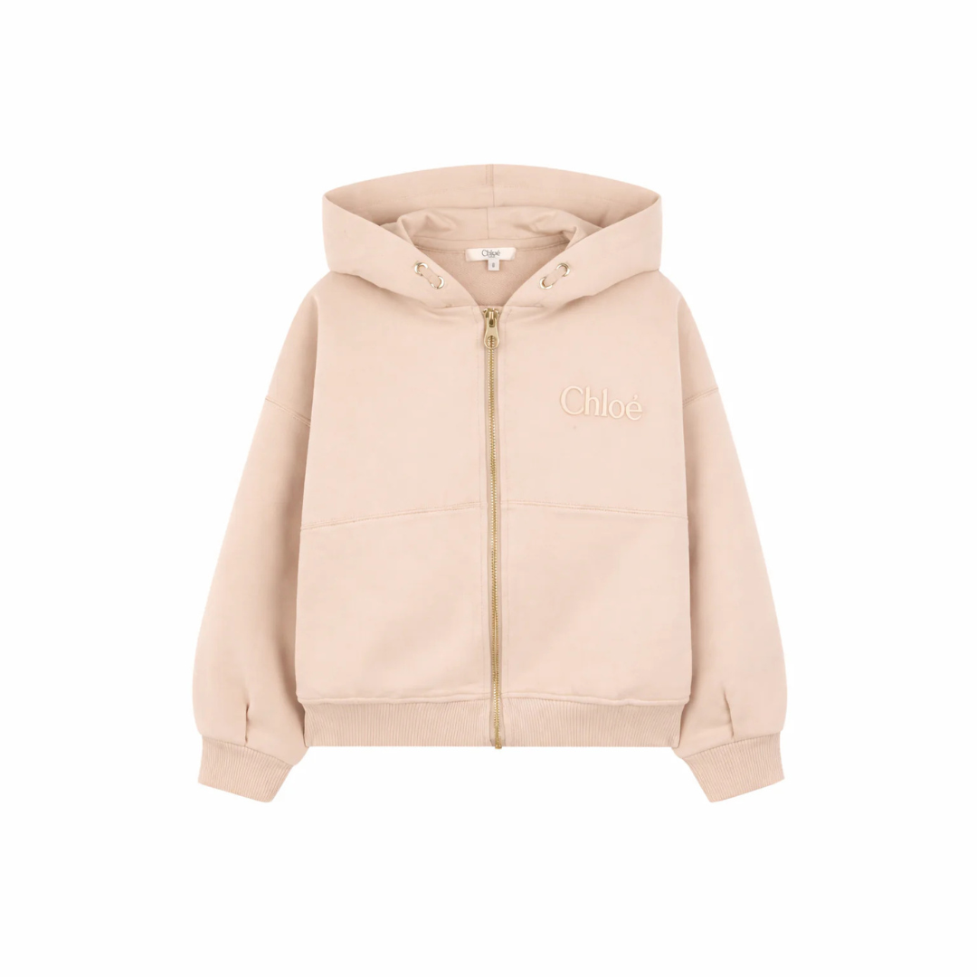 1FF0101-488 [CHLOE] Kids Jacket Pink (SS26) #C20840CO46J/C20840BCO46J (C-EU-E)