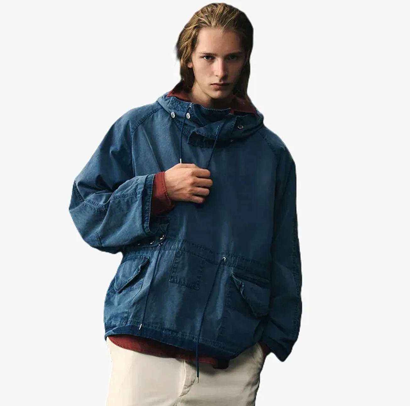 LAST PCS: A.PRESSE 2026 VINTAGE ROYAL NAVY SMOCK (26SAP-01-26) - BLUE PRE ORDER ITEM (預訂中)