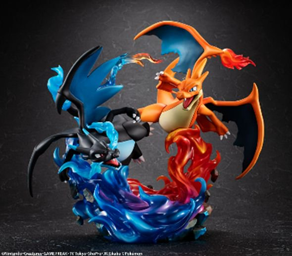 「ACG.GO」「預購」[GEMEX]《寵物小精靈》超級噴火龍X & 超級噴火龍Y