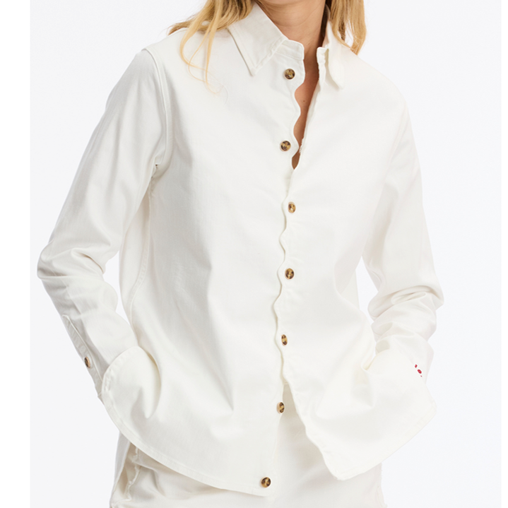 1LU0330-161 [LEO & UGO] Shirt White #VE202-WHITE (EU)