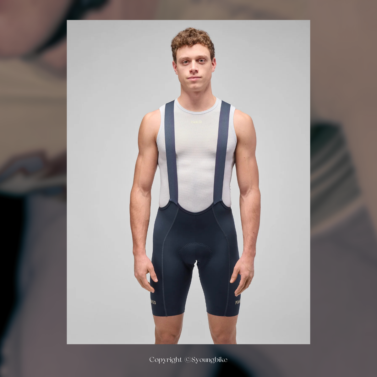 【PEdALED】Element Bib Shorts 男吊帶短車褲 / Navy 海軍藍