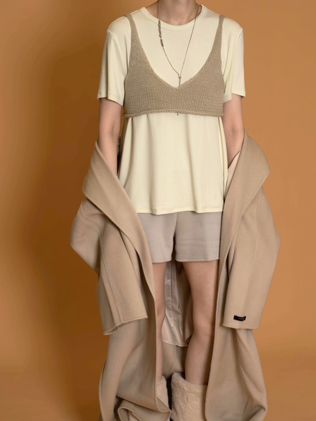 不挑身型的後中線爆彈T/9色均碼/青檸綠