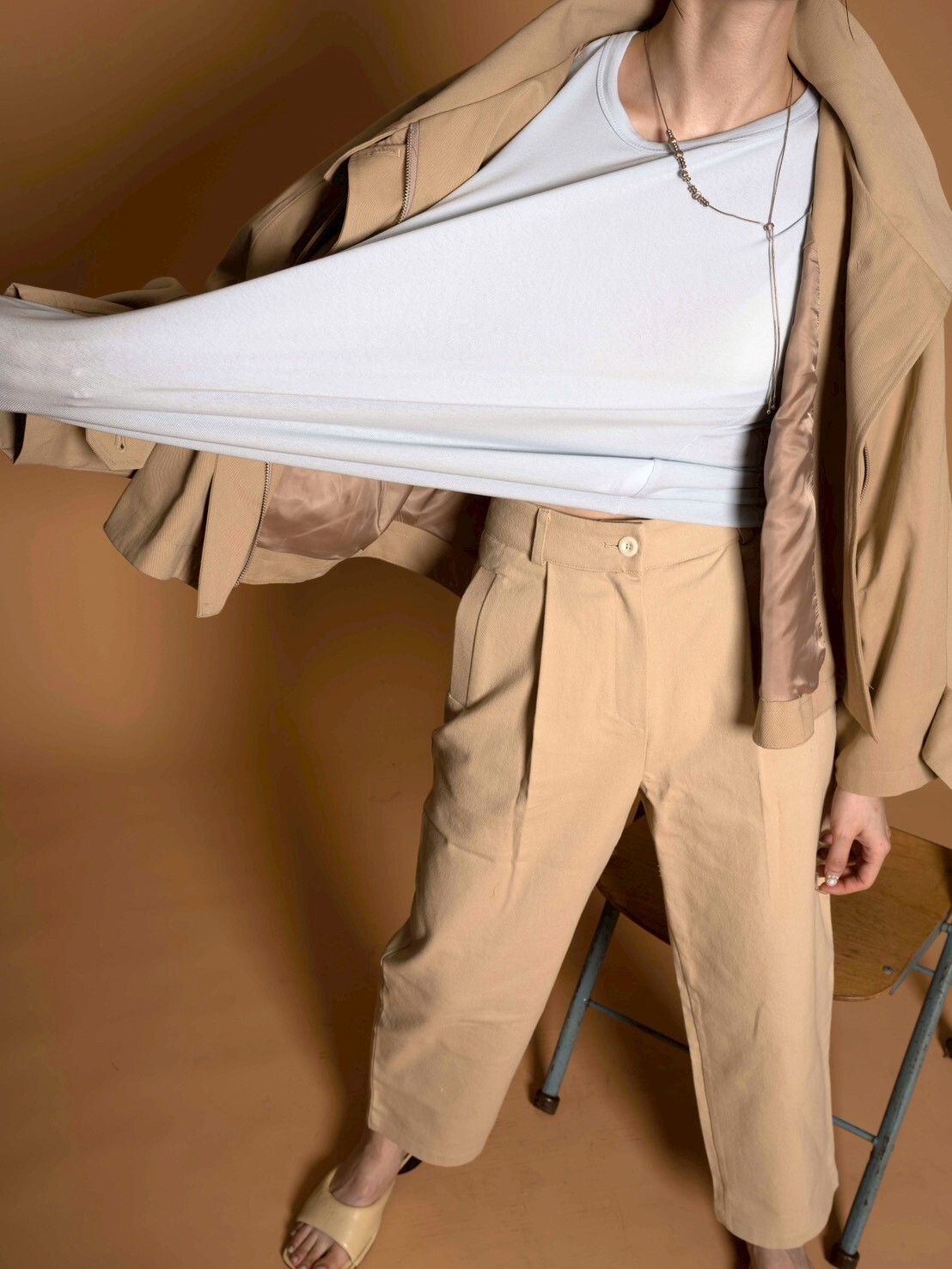 不挑身型的後中線爆彈T/9色均碼/寶寶藍