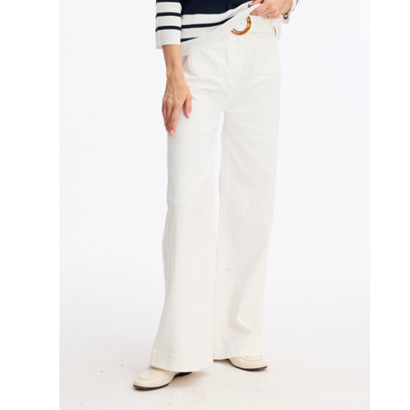 1LU0330-162 [LEO & UGO] Trousers White #VEP201-WHITE (EU)